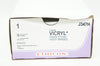 Ethicon J347H 1 Coated VICRYL Stre CT-1 36mm 1/2c Taper, 36inch - Box of 12