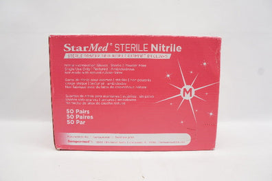 Sempermed SMSN103 StarMed Nitrile Examination Gloves Powder-Free M - Box of 50