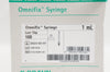 Braun 9161406V-02 Omnifix Syringe, Luer Slip, 1mL - Box of 100