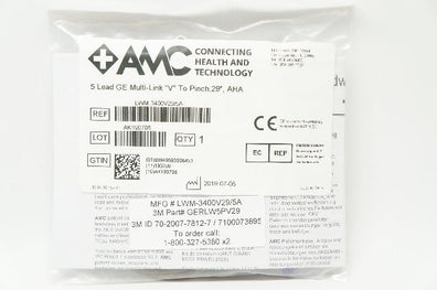 AMC LWM-3400V29/5A 5 Lead GE Multi-Link V to Pinch 29inch AHA