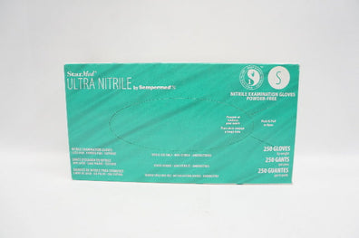 Sempermed SMTN252 StarMed Ultra Nitrile Examination Gloves, Small - Box of 250