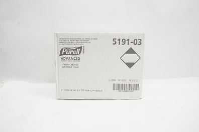 Purell 5191-03 Advanced Instant Hand Sanitizer 1200ml - Box of 3 (x)