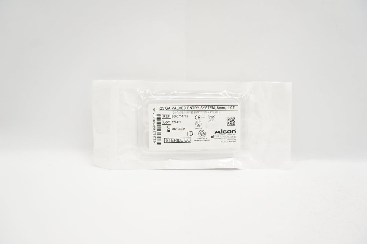 アイケア AAA Alcon 8065751782 25Ga Valved Entry System 6mm 1-CT (x) – Imedicsales