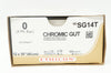 Ethicon SG14T 0 Chromic Gut, 12 x 18inch - Pack of 24