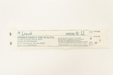 Lance Sterile Single Use Scalpel, Blade No11 (x)