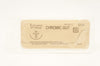Ethicon G124 0 Chromic Gut Surgical Stre SH 26mm 1/2 Taper, 27inch