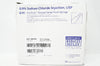 BD 306546 0.9% Sodium Chloride Injection USP Syringe 10mL - Box of 30