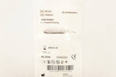 Smith&Nephew RR800 Rapid Rhino 8cm Nasal Dressing (x)