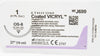 Ethicon J699 1 Coated VICRYL Stre, OS-8 40mm 1/2c Reverse Cutting 27inch