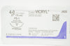 Ethicon J935 4-0 Coated VICRYL Stre PS-1 24mm 3/8c Reverse Cutting, 27inch (x)