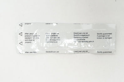 Niraj 1434 Glass Van The Sharp Choice Sterile Surgical Blade #10