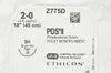 Ethicon Z775D 2-0 PDS II Polydioxanone Stre SH 26mm 1/2c Taper 18inch CR/8 (x)
