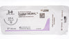 Ethicon J258 3-0 VICRYL Undyed Braided Stre CT-1 36mm 1/2c Taperpoint, 27In