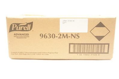 Purell 9630-2M-NS Advanced Instant Hand Sanitizer 1.2ml - Case of 2000