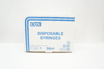 Exelint 26301 Disposable Syringe 50mL - Box of 25