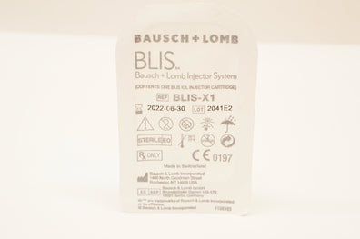 BauschLomb BLIS-X1 BLIS IOL Injector Cartridge (x)