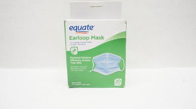 Equate Earloop Face Masks - Box of 5
