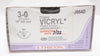 Ethicon J864D 3-0 Coated VICRYL, SH, 26mm 1/2c Taper, 18inch (x) - Box of 12