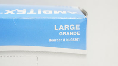 Ambitex NLG5201 Powder-Free Nitrile Gloves, Large - Box of 100