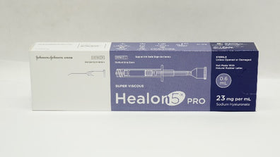 Johnson&Johnson 10-2400-15 Healon5 Pro 0.6mL,23mg Per mL,Sodium Hvaluronate (x)
