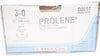 Ethicon D8651 3-0 PROLENE, SH-1, 22mm 1/2c Taper, 36inch (x) - Box of 36