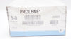Ethicon D8651 3-0 PROLENE, SH-1, 22mm 1/2c Taper, 36inch (x) - Box of 36