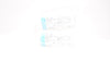 Vyaire 7700BIV Broselow/Hinkle Pediatric Emergency Blue (x) - Pack of 2