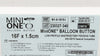Applied Medical M1-5-1615-I Mini-One Balloon Button 16F x 1.5cm