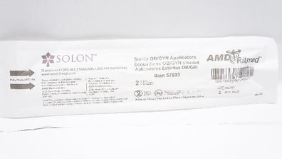 AMD Medicom 57603 Ritmed Solon Sterile OB/GYN Applicators - Pack of 2