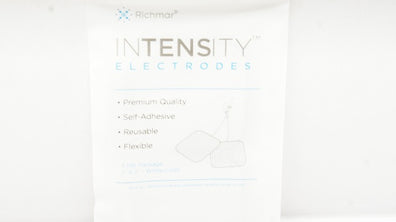 Richmar EP2020WC2-INTM INTENSITY Electrodes 2 x 2inch White Cloth - Pack of 4