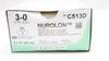 Ethicon C513D 3-0 Nurolon Polyamide 6.6 SH 26mm 1/2c, 8 x 18inch - Box of 10
