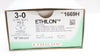 Ethicon 1669H 3-0 Ethilon Stre PS-2 19mm 3/8c Reverse Cutting 18inch - Box of 30