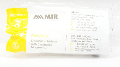 MIR 910004 FlowMIR Disposable Turbine w/Cardboard Mouthpiece