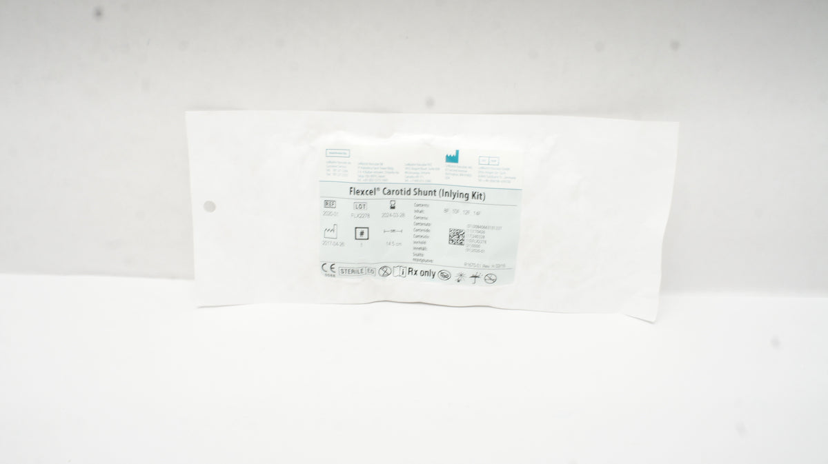 LeMaitre Vascular 202001 Flexcel Carotid Shunt (Inlying Kit) 14.5cm