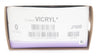 Ethicon J752D 0 Coated Vicryl, CT 40mm 1/2c Taper, 18inch (x) - Box of 12