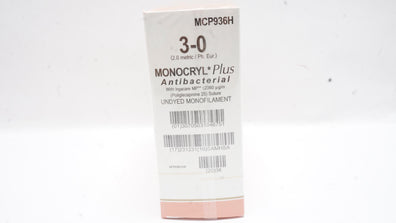 Ethicon MCP936H 3-0 Stre PS-1 24mm 3/8c Reverse Cutting 27inch(x) - Box of 36