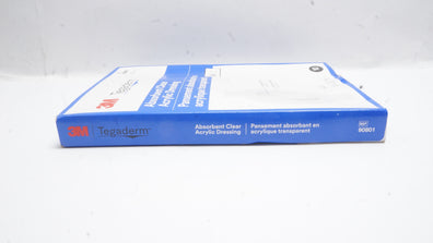 3M 90801 Tegaderm Absorbent Clear Acrylic Dressing - Box of 10
