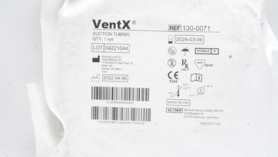 Solta Medical 130-0071 VentX Suction Tubing Sterile (x)