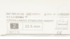 DePuy 1581-21-122 Sigma Cross Linked Stabilized Insert 22.5mm, Size 2 (x)