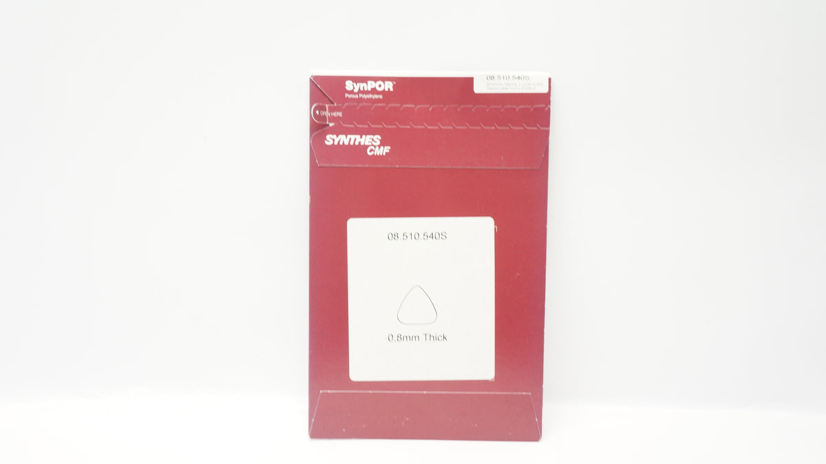 Synthes 08.510.540S Synpor Orbital Floor Plate 24mm/0.8mm Thick