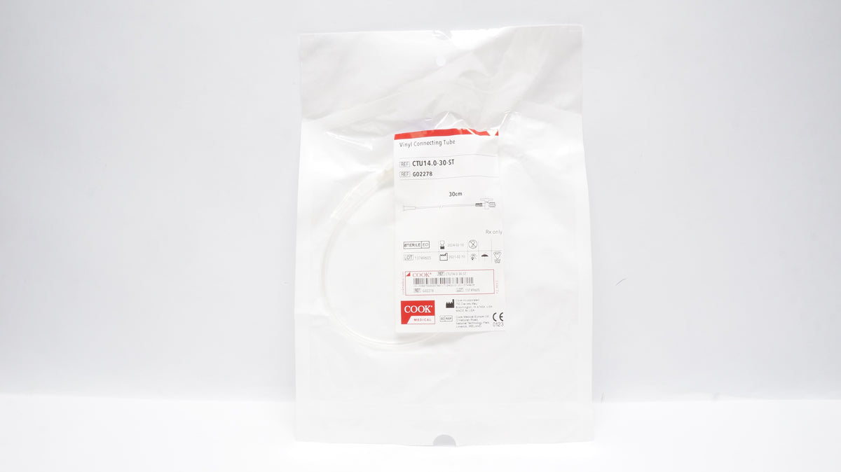 Cook Medical G02278 Vinyl Connecting Tube 30 cm (x) – Imedicsales