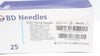 BD 405180 Quicke Type Point Spinal Ndle 25G x 3-1/2inch (x) - Box of 14