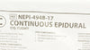 Smiths Medical NEPI-4948-17 Continuous Epidural Tuohy 17G (x)