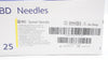 BD 405182 Becton Spinal Ndle Quincke Type Point 20G x 3.50 inch - Box of 25