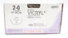Ethicon J839D 2-0 Coated VICRYL Stre CT-1 36mm 1/2c Taper, 18 inch - Box of 12