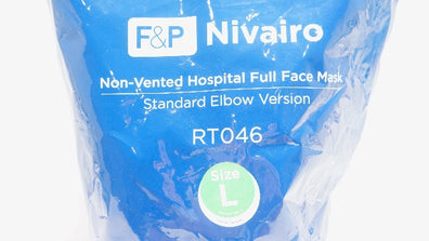 Fisher & Paykel RT046 Nivairo Non-Vented Hospital Full Face Mask, Size L (x)