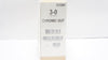 Ethicon G122H 3-0 CHROMIC GUT Stre SH 26mm 1/2c Taper, 27inch - Box of 35
