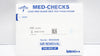 Medline MDS200400 Med-Checks Lead Free Bowie Dick Test Pack-Steam, Latex-free