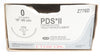 Ethicon Z776D 0 PDS II Polydioxanone Stre CTX 48mm 1/2c Taper 18in.(x)-Box of 10