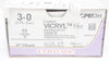 Ethicon VCP663H 3-0 VICRYL Plus Polyglactin Stre KS 60mm 27 inch- Box of 36